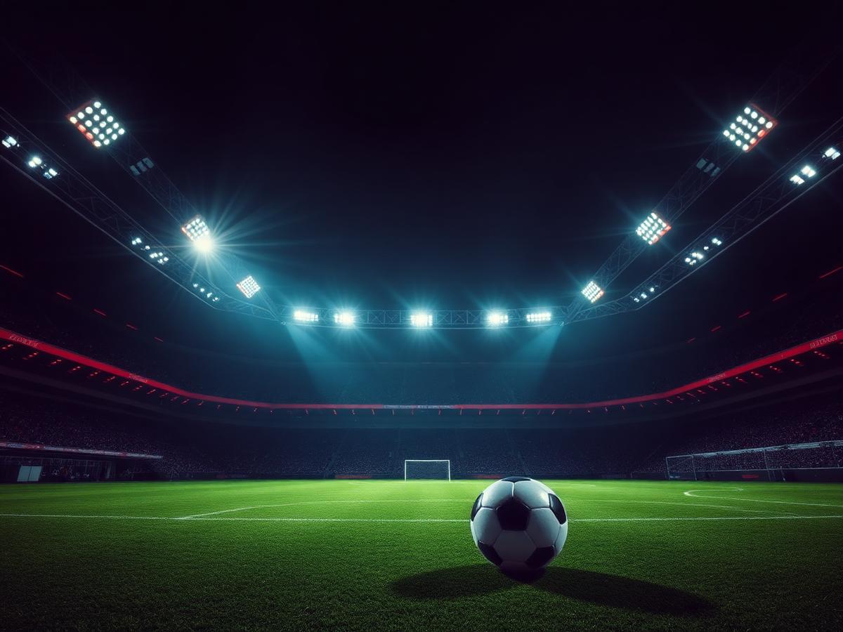 Live sports stadium